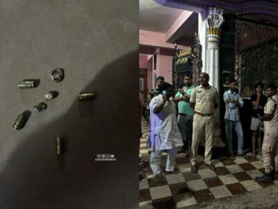 मिठनपुरा में बदमाशों ने पप्पू सिंह के घर पर बरसाईं गोलियां, जांच में जुटी पुलिस